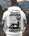 THE CLOSER I GET TO NATURE DEER ALL OVER PRINT - YHHN2201254