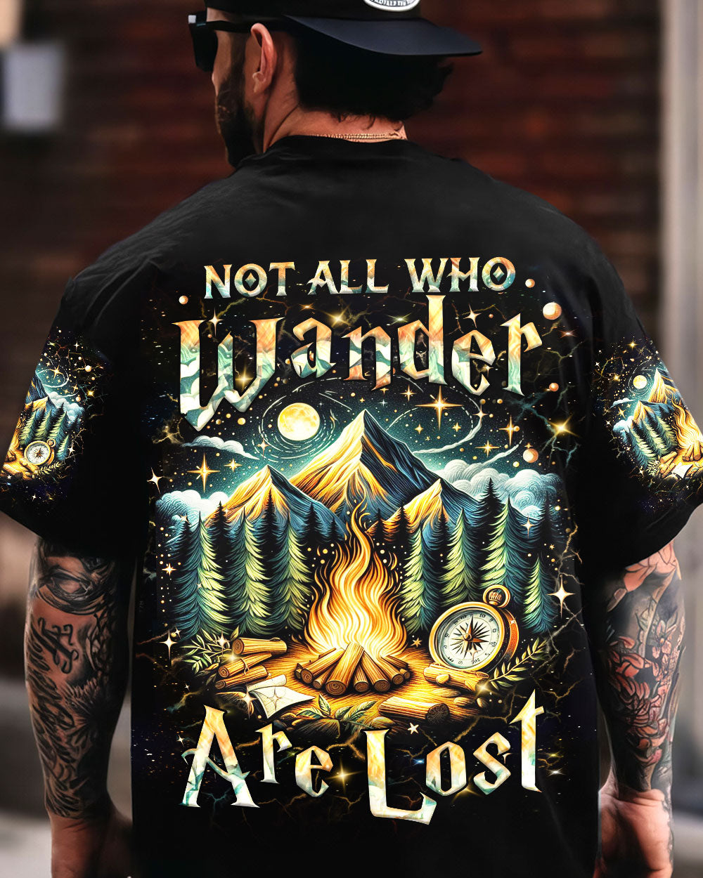 NOT ALL WHO WANDER ARE LOST ALL OVER PRINT - YHHN0705244