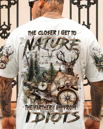 THE CLOSER I GET TO NATURE ALL OVER PRINT - YHHN0608242