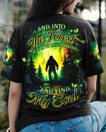 AND INTO THE FOREST I GO BIGFOOT ALL OVER PRINT - YHHN2403254