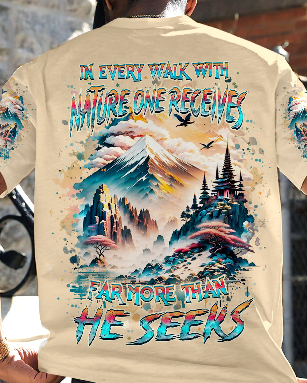 IN EVERY WALK WITH NATURE ALL OVER PRINT - YHHN2504242