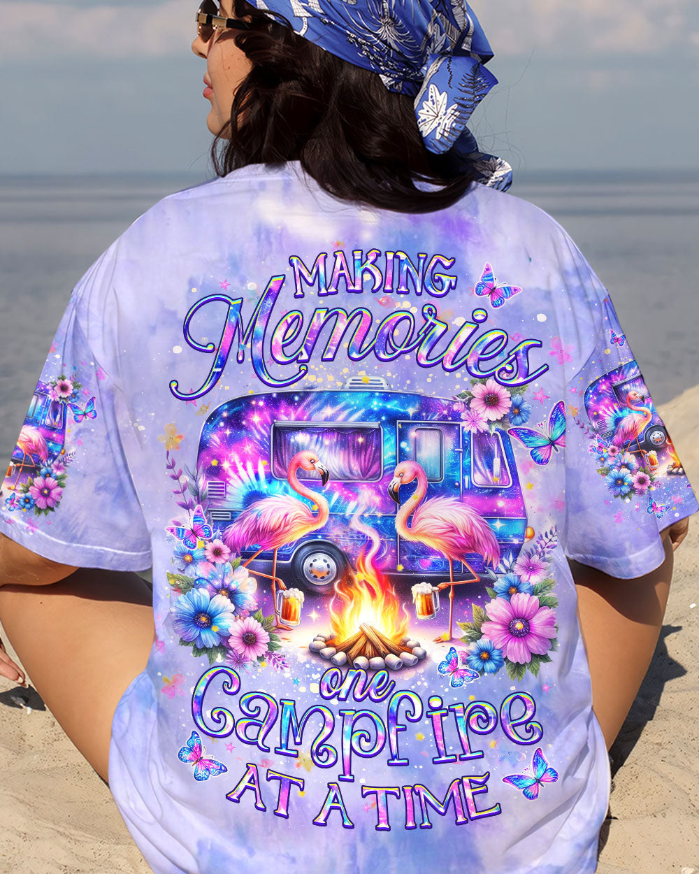MAKING MEMORIES ONE CAMPFIRE AT A TIME ALL OVER PRINT - YHHN1005244