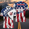 BlueJose Dart Flag Personalized Name, Team Name Shirt