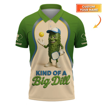 Personalized Big Dill Pickleball Shirt , Funny Pickleball Shirts, Gift For Pickleball Lover