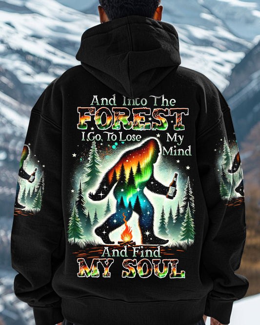 AND INTO THE FOREST I GO BIGFOOT ALL OVER PRINT - TLTW2611243