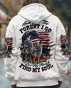 AND INTO THE FOREST I GO WOLF ALL OVER PRINT - TLTW1007252