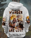 NOT ALL WHO WANDER ARE LOST BIGFOOT COMPASS ALL OVER PRINT - TLTW0110243