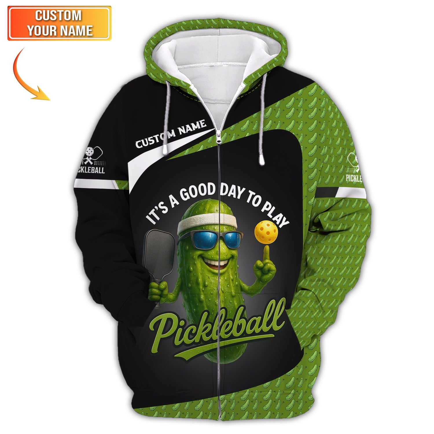 Custom Funny Men Pickleball Shirt - It's A Good Day To Play Pickleball Tee - Pickleball Club Shirt