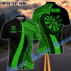 BlueJose Darts Tribal Pattern Personalized Name, Team Name Shirt (4 Colors)