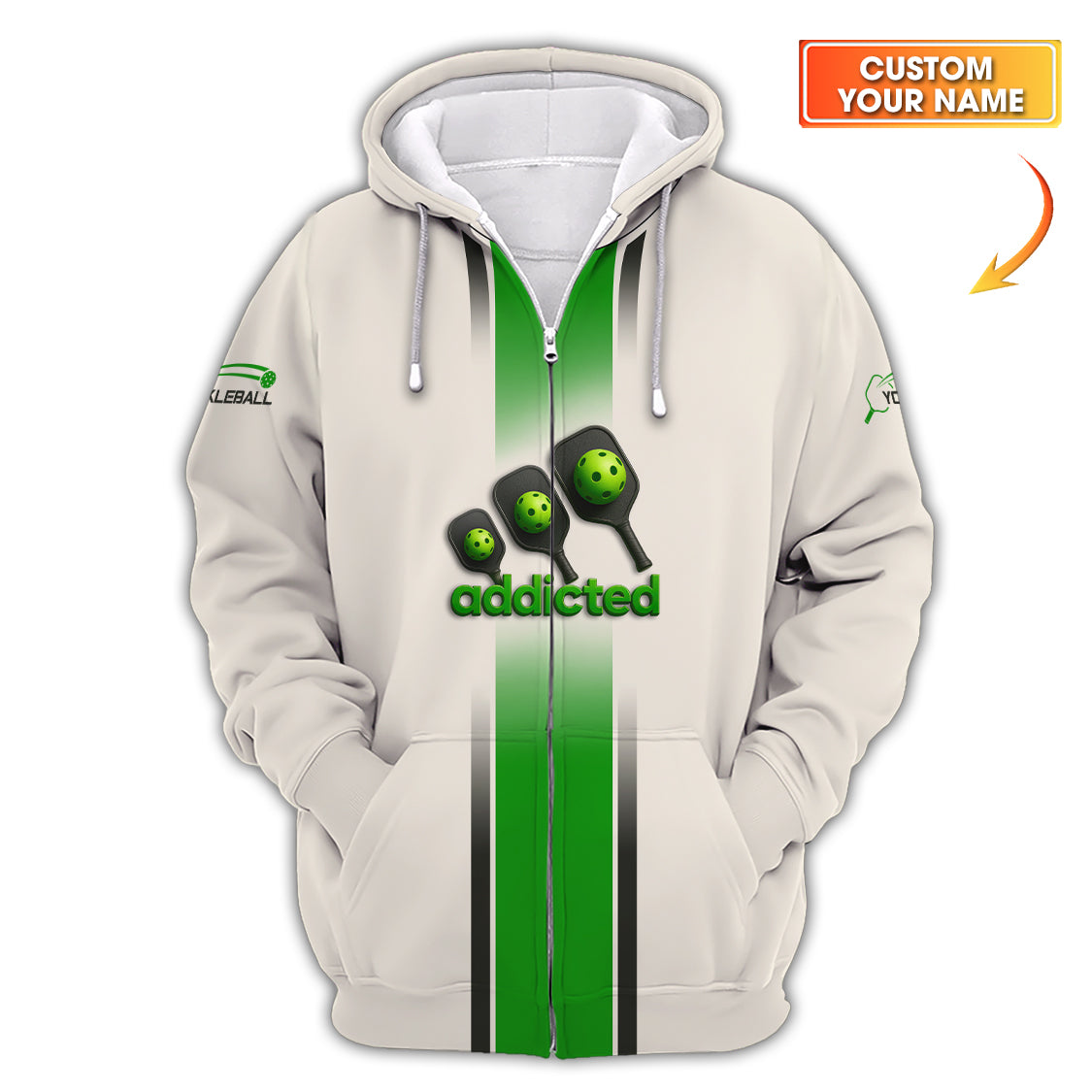 Custom Pickleball Shirts For Men's, Addicted Funny Pickleball Shirt, Gift For Pickleball Lovers