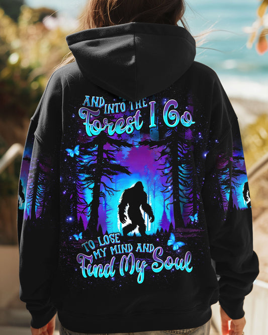 AND INTO THE FOREST I GO BIGFOOT ALL OVER PRINT - TLTW2209254
