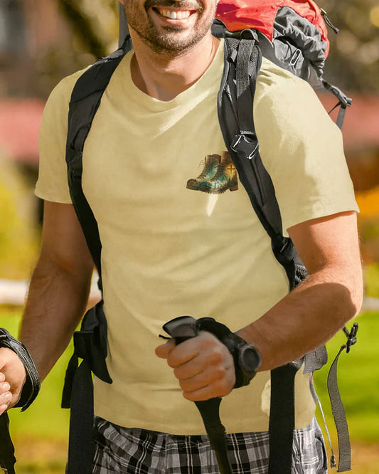 BlueJose I Follow The One Who Carved It Personalized Hiking 3D Shirt