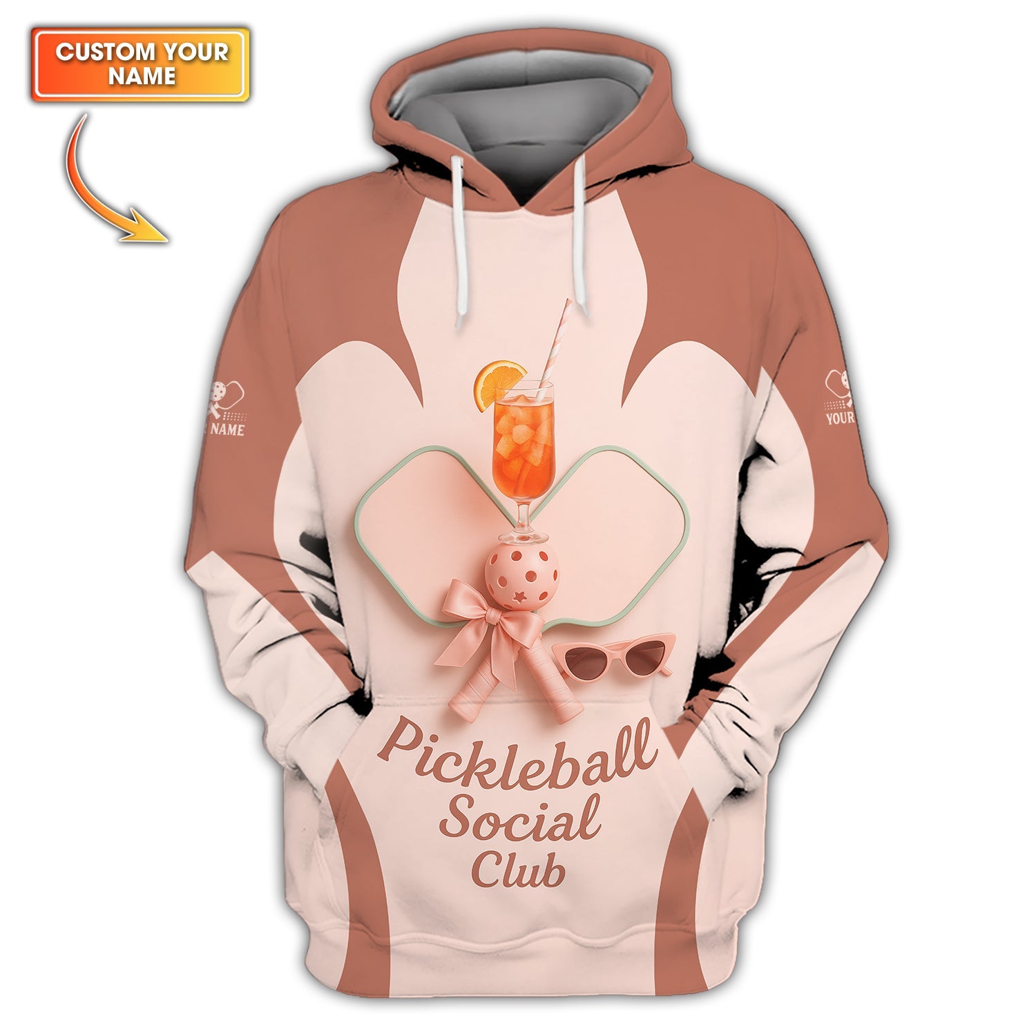 Pickleball Social Club Shirt, Custom Name Ladies Pickleball Shirts, Pickleball Cocktail Polos