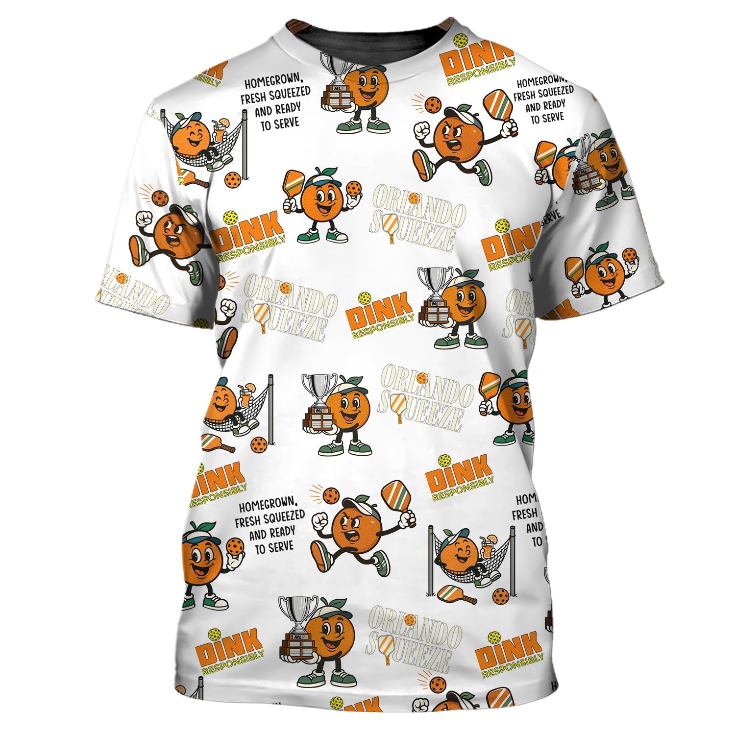 Custom Orlando Squeeze MLP Pickleball Tee, Unique Design Shirt for Pickleball Lovers, Perfect Gift for Pickleball Players and Teams