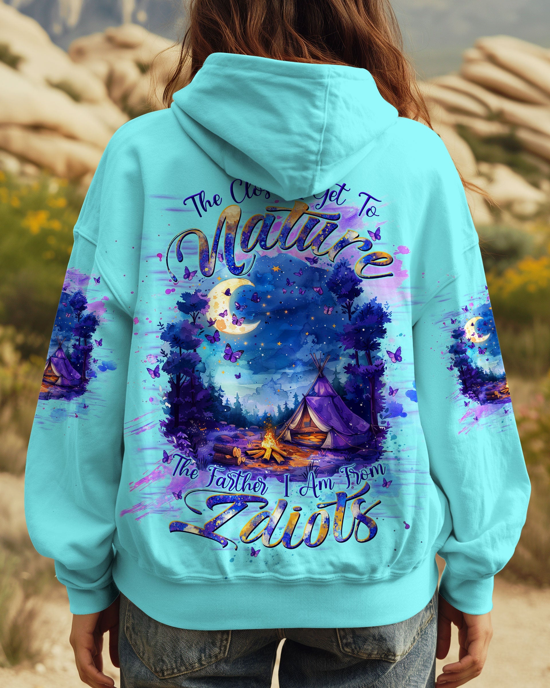 THE CLOSER I GET TO NATURE ALL OVER PRINT - TLTW2309244