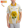Life Is Good Pickleball Shirt, Custom Name Sunflower Polos For Pickleball Lovers, Gift For Women's Pickleball Players