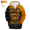 Pickleballer Shirt For Men, Custom Name Pickleball Polos, Shirt For Pickleball Lover
