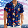 BlueJose Custom Dog Photo America 1776 - 2026 Hawaii Shirt
