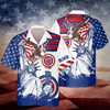 BlueJose Personalized Custom Name America 4th Of July Hawaii Shirt