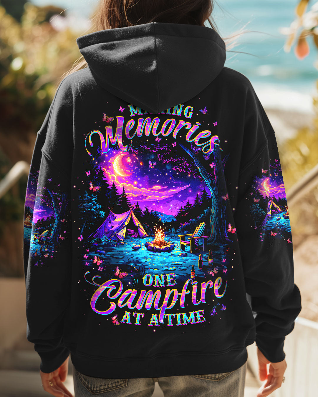 MAKING MEMORIES ONE CAMPFIRE AT A TIME ALL OVER PRINT - TLTW0310244