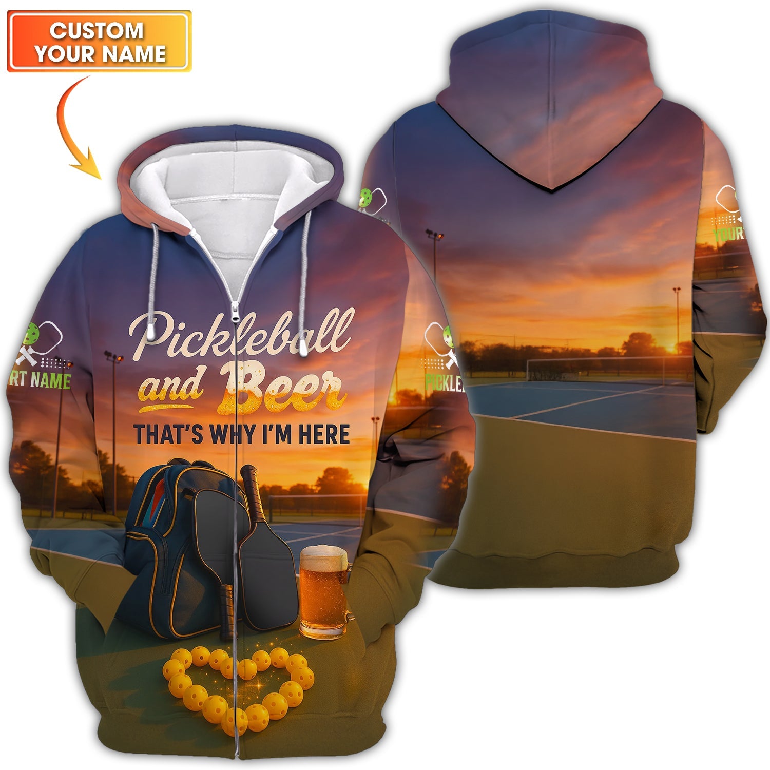 Pickleball and Beer Custom Pickleball Shirts, Pickleball Paddles Design, Pickleball Gift Ideas