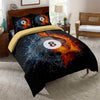 BlueJose Billiards Crack Ball Breaking Pattern Bedding Set