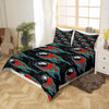 BlueJose Billiards 8-Ball Pattern Bedding Set