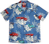 Bluejose Muscle Cars Men's Hawaiian Shirt