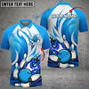 BlueJose Bowling And Pins Animated Fire Customized Name 3D Shirt ( 5 Colors)