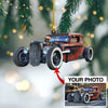 Bluejose Custom Photo Ornament Gift For Ford Model A Coupe Car Lovers