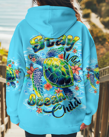 STAY WILD OCEAN CHILD TURTLE ALL OVER PRINT - TLTW0110253