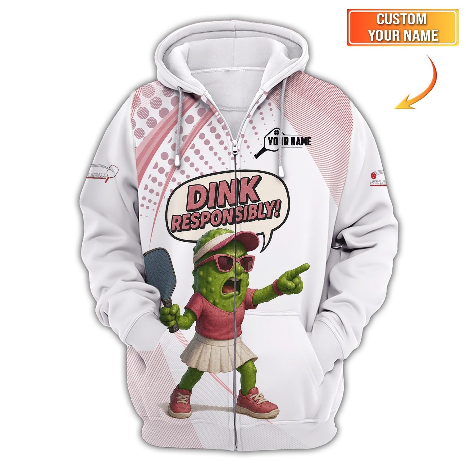 Dink Responsibly Ladies Pickleball Shirts, Gift For Pickleball Player