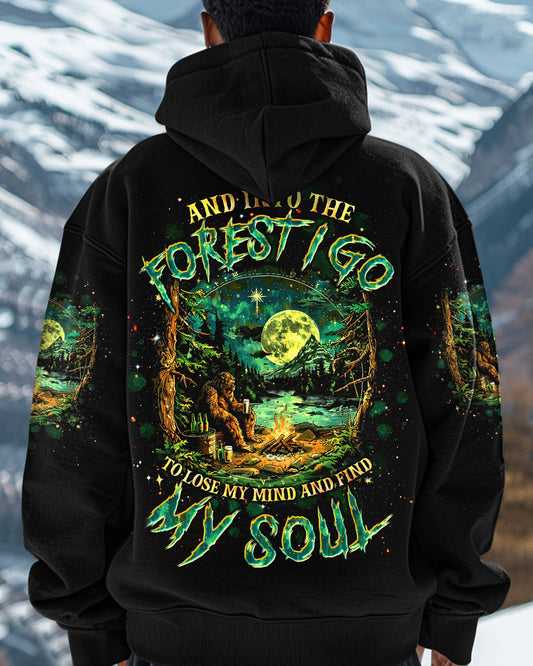 AND INTO THE FOREST I GO BIGFOOT ALL OVER PRINT - TLTW0601255