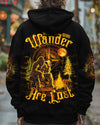 NOT ALL WHO WANDER ARE LOST BIGFOOT ALL OVER PRINT - TLTW2509252
