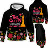 BlueJose Chess Flower Queen Goes Wherever She Wants 3D Hoodie