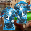 BlueJose Billiards Ball 8 Flame Skeleton Personalized Name, Team Name Shirt (6 Colors)
