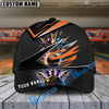 BlueJoses Bowling And Pins Premium Multicolor Personalized Name Cap