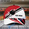 BlueJoses Bowling And Pins Dancing Strike Multicolor Personalized Name Cap
