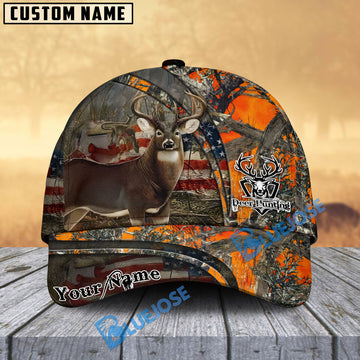 BlueJose American Deer Hunting Cap Multicolor Personalized Cap (6 color)