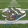 BlueJose Billiards Ball 8 Flame Eagle Mesh Dude Shoes (4 Colors)