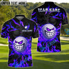 BlueJose Savage Smile Swing Golf Polo Shirt Customized Name, Team Name 3D Shirts (4 Colors)