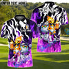 BlueJose Beer & Birdies Golf Polo Personalized Name, Team Name 3D Shirt (4 Colors)