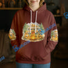 BlueJose Personalized Golden Retriever Camper Life Hoodie