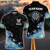 BlueJose Darts Diamond Pattern Personalized Name, Team Name Unisex Shirt (4 Colors)