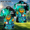 BlueJose Golf Cool Capybara Design Personalized Name, Team Name 3D Shirt (4 Colors)
