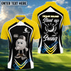 BlueJose Golf Funny Ball Shut Up And Swing Personalized Name, Team Name 3D Shirt (6 Colors)