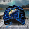 BlueJose Fishing Blue Water Outdoor Personalized Name Classic 3D Cap (13 Breeds)