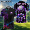 BlueJose Golf Colorful Dreamcatcher Neon Tribal Personalized Name, Team Name 3D Shirt (4 Colors)