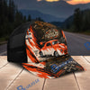 BlueJose Personalized Car Classic Soul American Heart Custom Name Cap – Gasser Hot Rod Baseball Hat