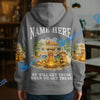 BlueJose Personalized Golden Retriever Camper Life Hoodie
